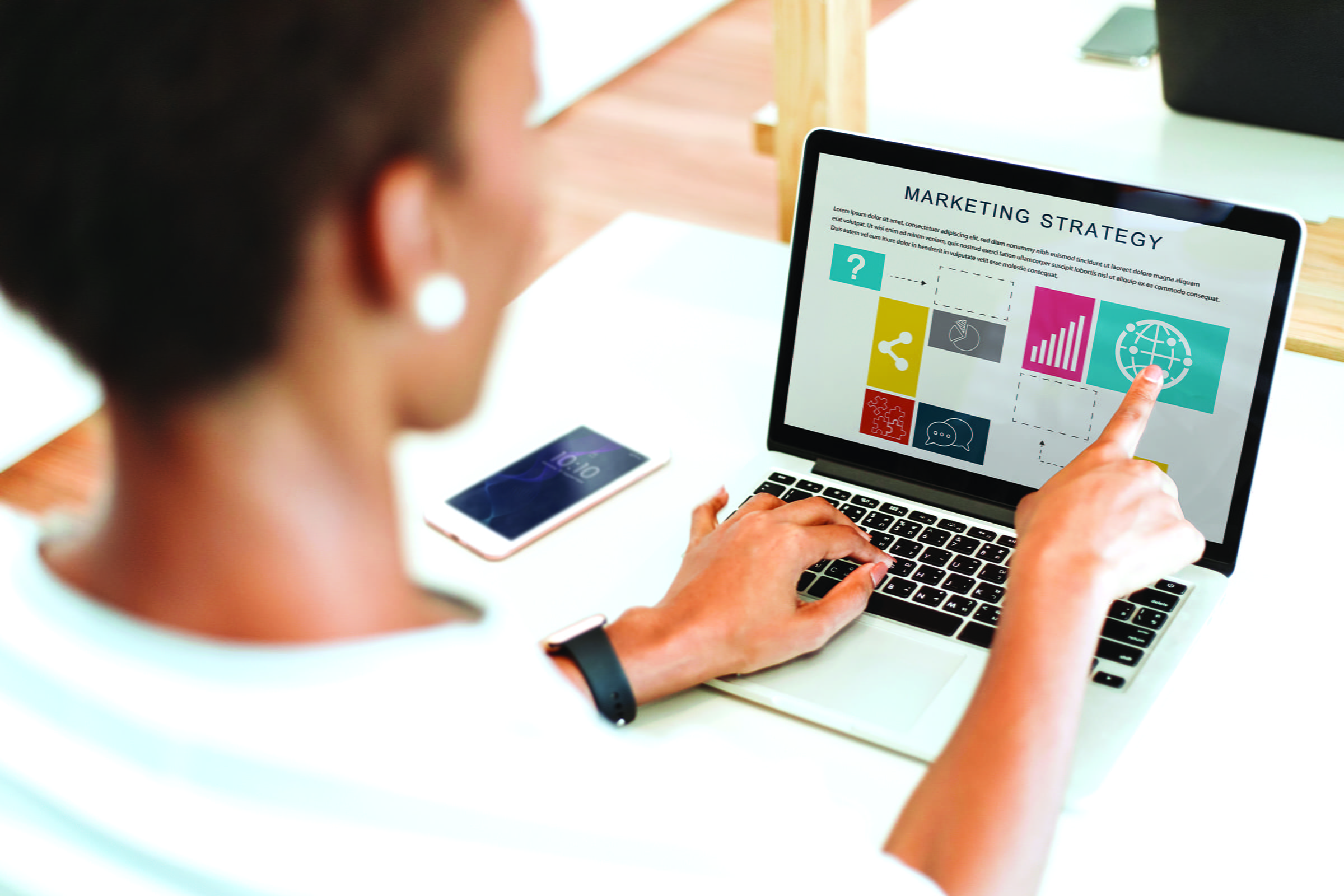 marketing strategy woman
